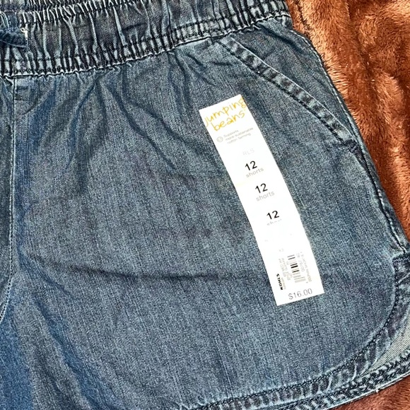 Jumping Beans Denim Blue Kids Shorts - Picture 3 of 3